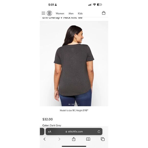 market and spruce overlap tshirt - Picture 4 of 4